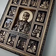 Икона Святой Николай Чудотворец — оригинальный подарок — фотография 8