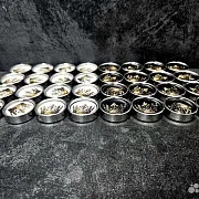 Комплект стальных фишек для нард «Золотая корона» — красивый подарок — фотография 11
