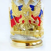 Подстаканник для чая «Российский» — красивый подарок — фотография 2