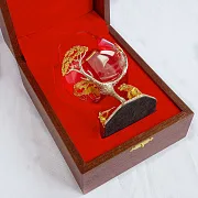 Подарочный бокал для коньяка «Охота на медведя» — фотография 3