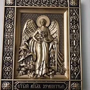 Резная икона Ангел Хранитель в подарок — фотография 1