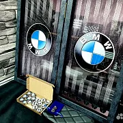Нарды под стеклом «BMW» в подарок — фотография 8