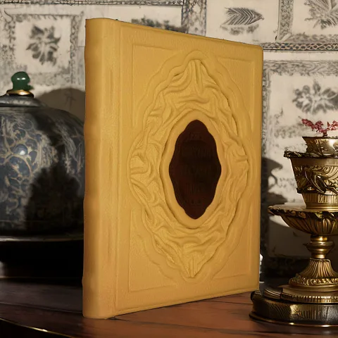 На память: Светлый праздник пасхи — книга в кожаном переплёте