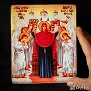 Икона "О тебе радуется и собор Архангелов" — красивый подарок — фотография 1