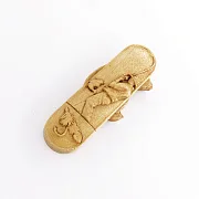 Флешка «Щука» с объёмным декором из дерева в подарок — фотография 3