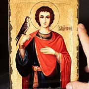 Подарочная икона "Св. Трифон" — фотография 1