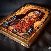 Икона Божией матери "Умиление" Новгородская — необычный подарок — фотография 8