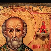 Святой Николай Угодник". Икона — необычный подарок — фотография 6
