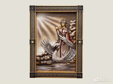Резная картина из массива бука, 55 × 40 см — необычный подарок