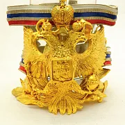 Бронзовый подстаканник «Герб РФ» №3 — красивый подарок — фотография 5