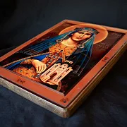 Икона Святой мученицы Людмилы — необычный подарок — фотография 5
