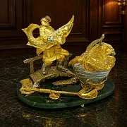 Икорница "Русская сказка" — красивый подарок — фотография 1