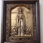 Икона Святая Виктория — необычный подарок — фотография 2
