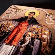 Икона "Покров Пресвятой Богородицы" — необычный подарок — фотография 7